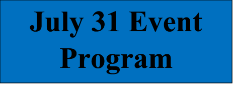 july 31 event program graphic